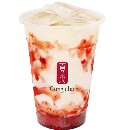 strawberry latte