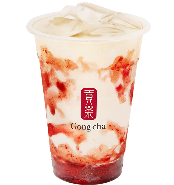 strawberry latte