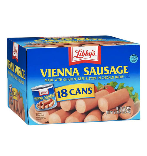 libbys vienna sausage box