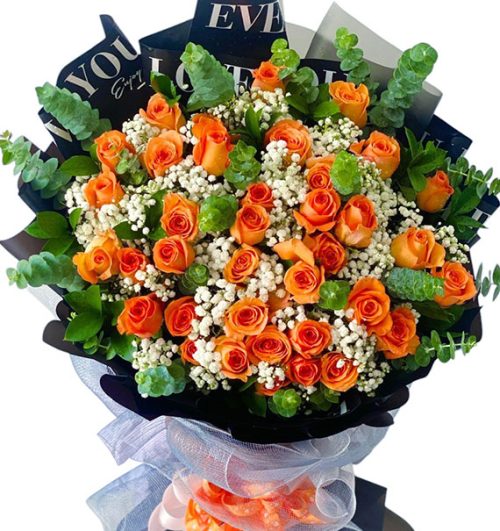 36 orange roses mothers day vietnam