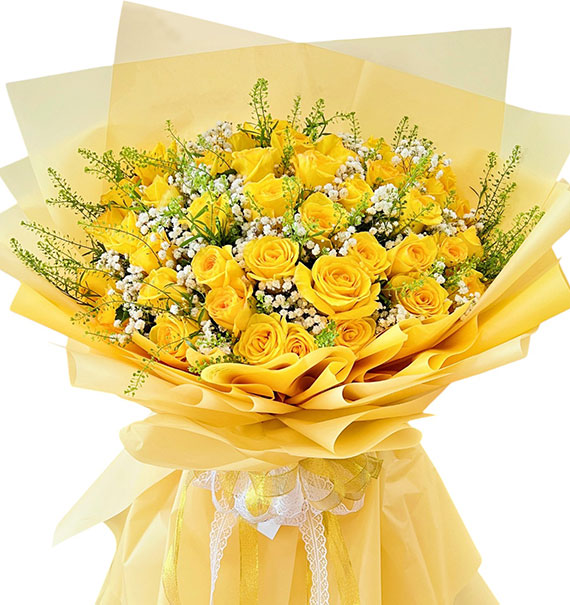 36 yellow roses mothers day vietnam