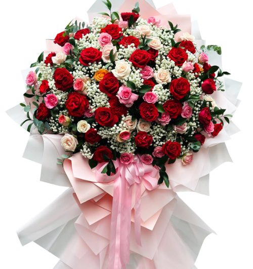 congratulations standing flower 41