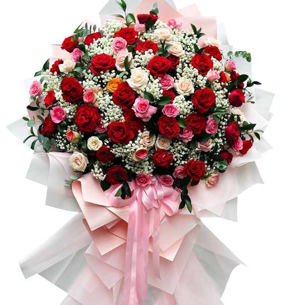 congratulations standing flower 41