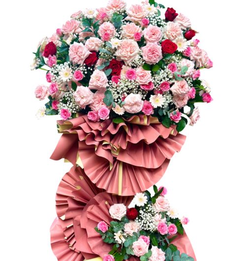 congratulations standing flower 42