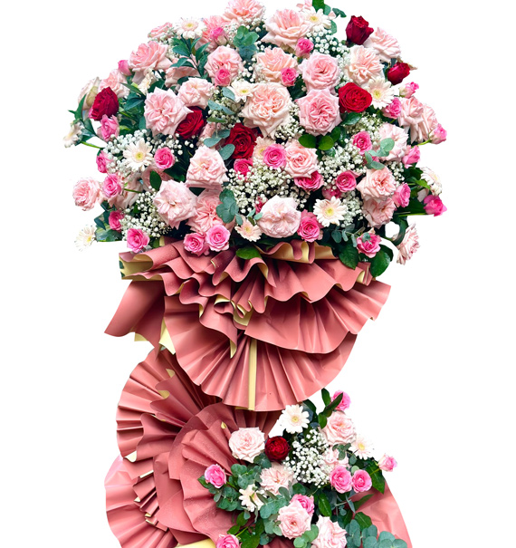 congratulations standing flower 42