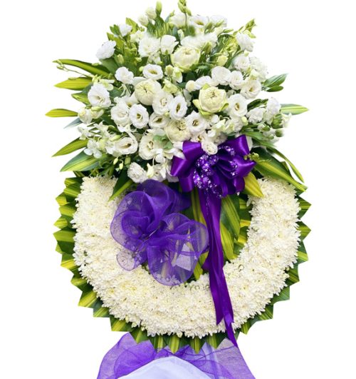 sympathy flower standing spray 16