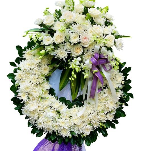 sympathy flower standing spray 17