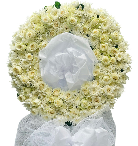 sympathy flower standing spray 6