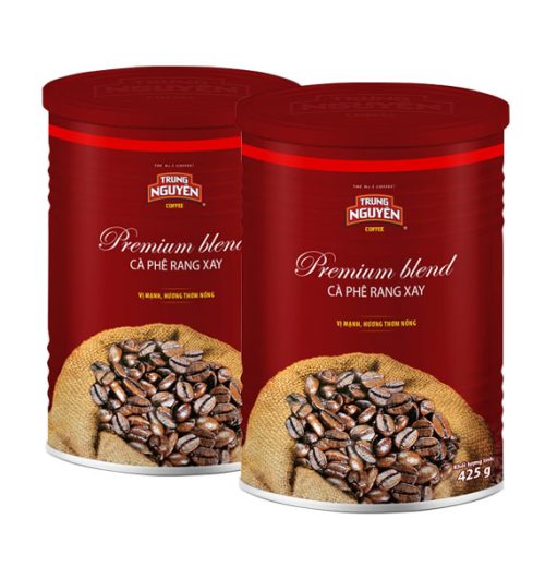 2 boxs of premium blend roasted coffee trung nguyen legend