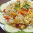 eight colored fried rice